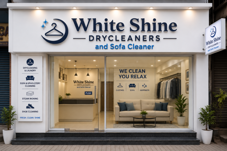 white shine dry cleaners